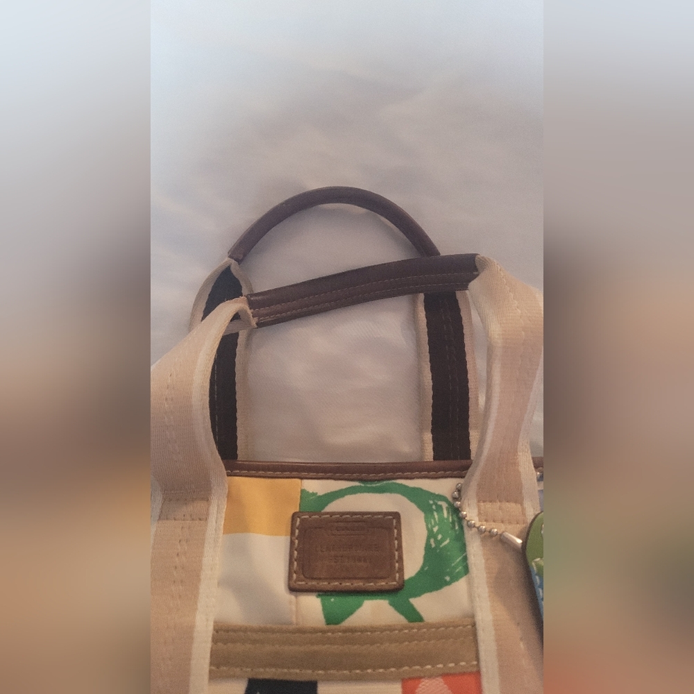 Coach Multicolor Patchwork Tote - image 5